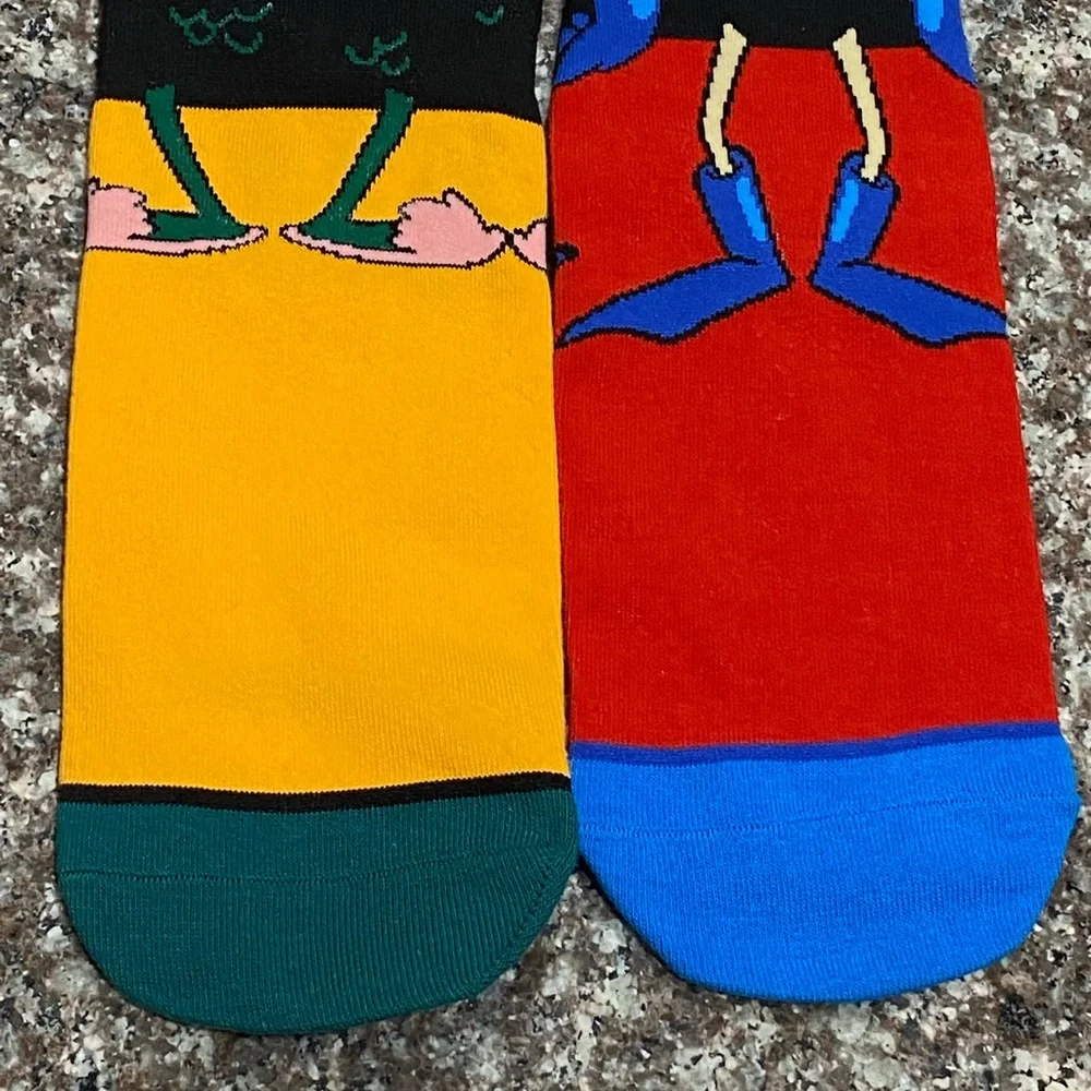 ODD SOX Nickelodeon SpongeBob‎ SquarePants Crew Socks
